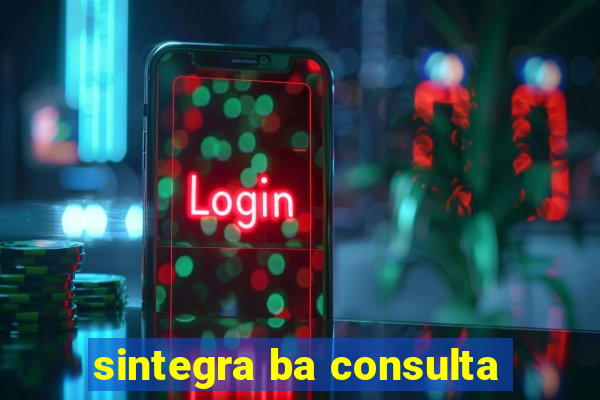 sintegra ba consulta